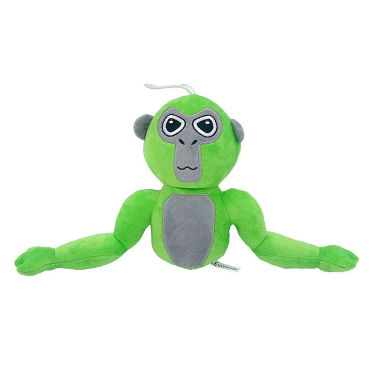 Plüschfigur eines bunten Affen