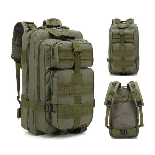 Notfall-Rucksack-Set – 20L Krisenpaket mit Nahrung, Wasser und Erste Hilfe