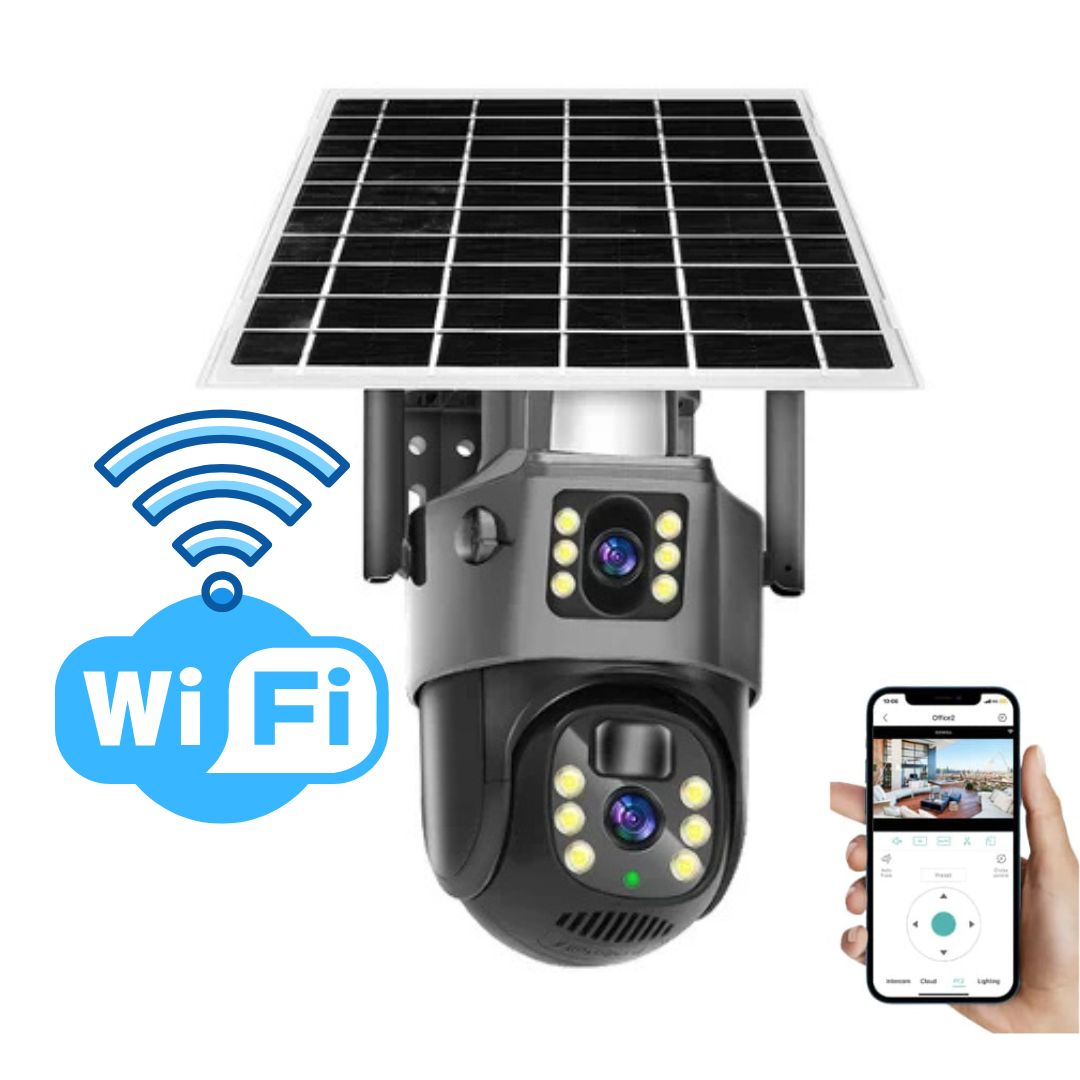 Solare WLAN Überwachungskamera für außen – GuardVision