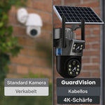 Solare WLAN Überwachungskamera für außen – GuardVision