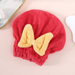 Quick-drying hair towel for smooth hair