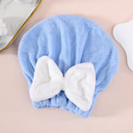 Quick-drying hair towel for smooth hair