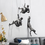 Wall Art Sculpture for Climbers – Unique Handmade Home Decoration