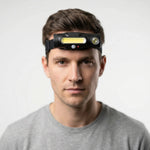 LED Headlamp with USB Rechargeable Feature – Hands-Free for Outdoors