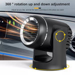 Tragbarer 12V Autoheizlüfter mit 360° Drehung und Überhitzungsschutz