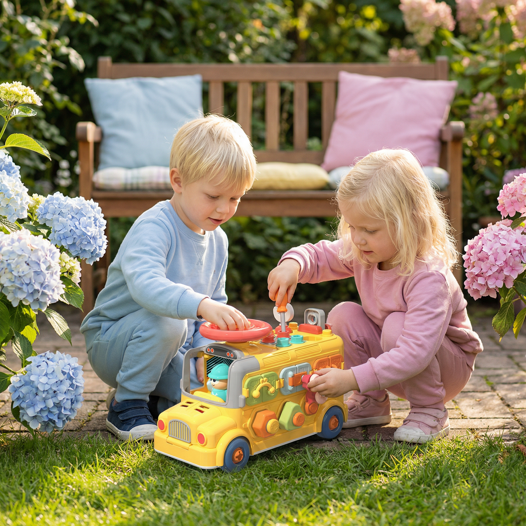 Montessori Schraubspielzeug 7in1 – Lernspiel für Bau und Motorik