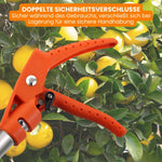 Teleskop-Heckenschneider für müheloses Schneiden hoher Äste