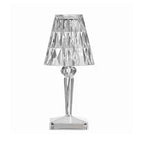 Elegante LED Tischlampe mit Kristall-Design