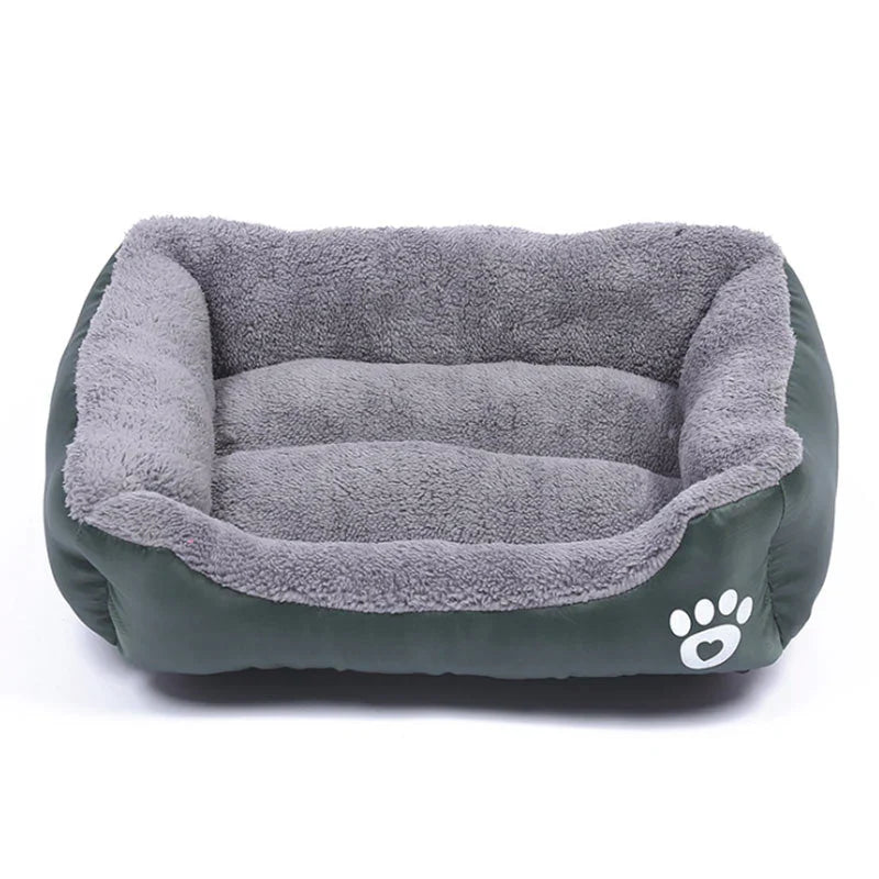 Gemütliches Hundebett mit Fleece-Innenfutter – Waschbar und Bequem
