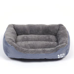 Gemütliches Hundebett mit Fleece-Innenfutter – Waschbar und Bequem