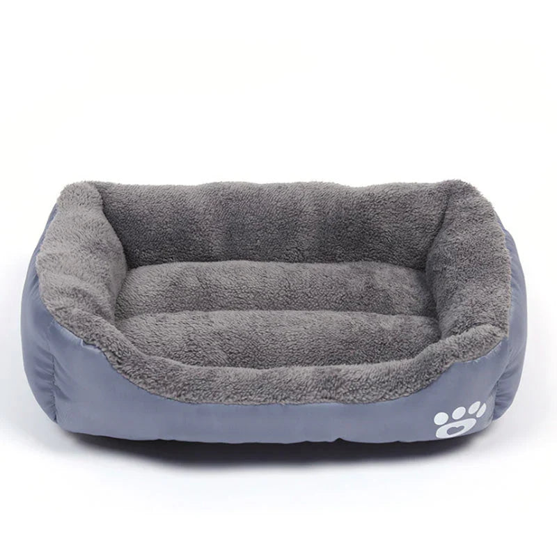 Gemütliches Hundebett mit Fleece-Innenfutter – Waschbar und Bequem