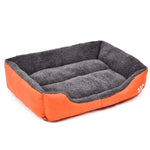 Gemütliches Hundebett mit Fleece-Innenfutter – Waschbar und Bequem