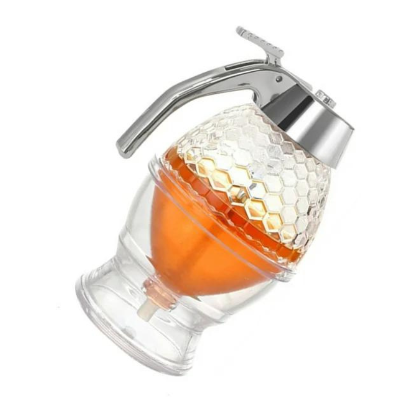 Tropffreier Honigspender im Bienenstock-Design – 200 ml Kunststoff