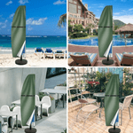 Sonnenschirmhülle – Wasserdichte Anti-UV Schutzabdeckung mit Reißverschluss
