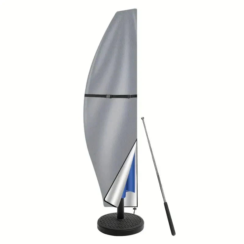 Sonnenschirmhülle – Wasserdichte Anti-UV Schutzabdeckung mit Reißverschluss