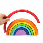 Stapelspiel aus Holz – Montessori Lernspiel für Kinder