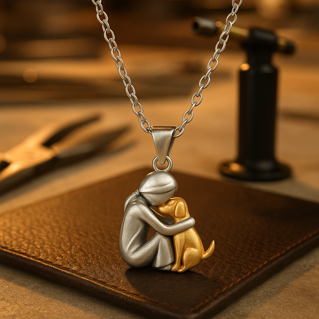 Tender Bond | Elegant Pendant Necklace for Special Memories