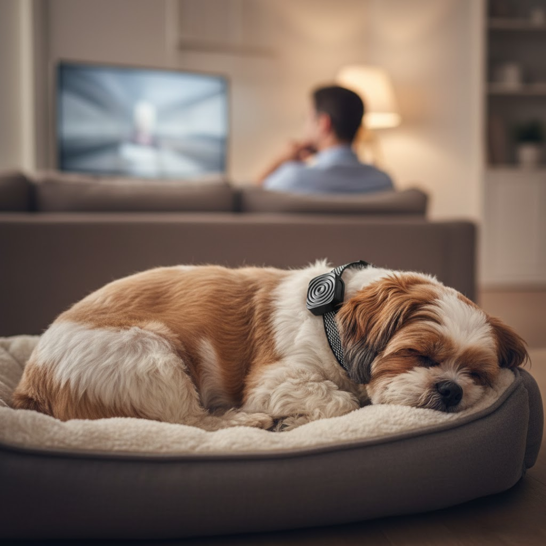 Sanftes Anti-Bell-Halsband für entspannte Hundemomente