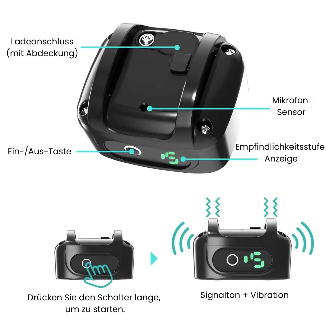 Sanftes Anti-Bell-Halsband für entspannte Hundemomente