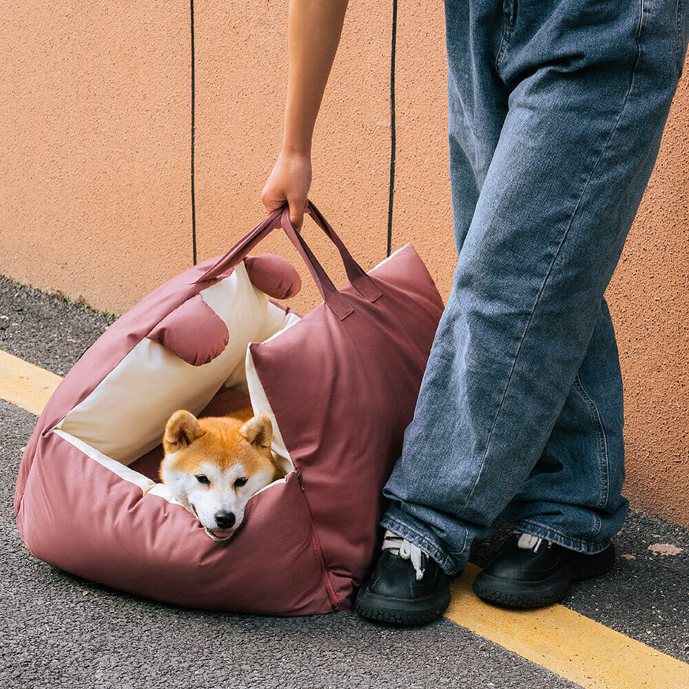 Sicherer Hundeautositz für entspannte Fahrten