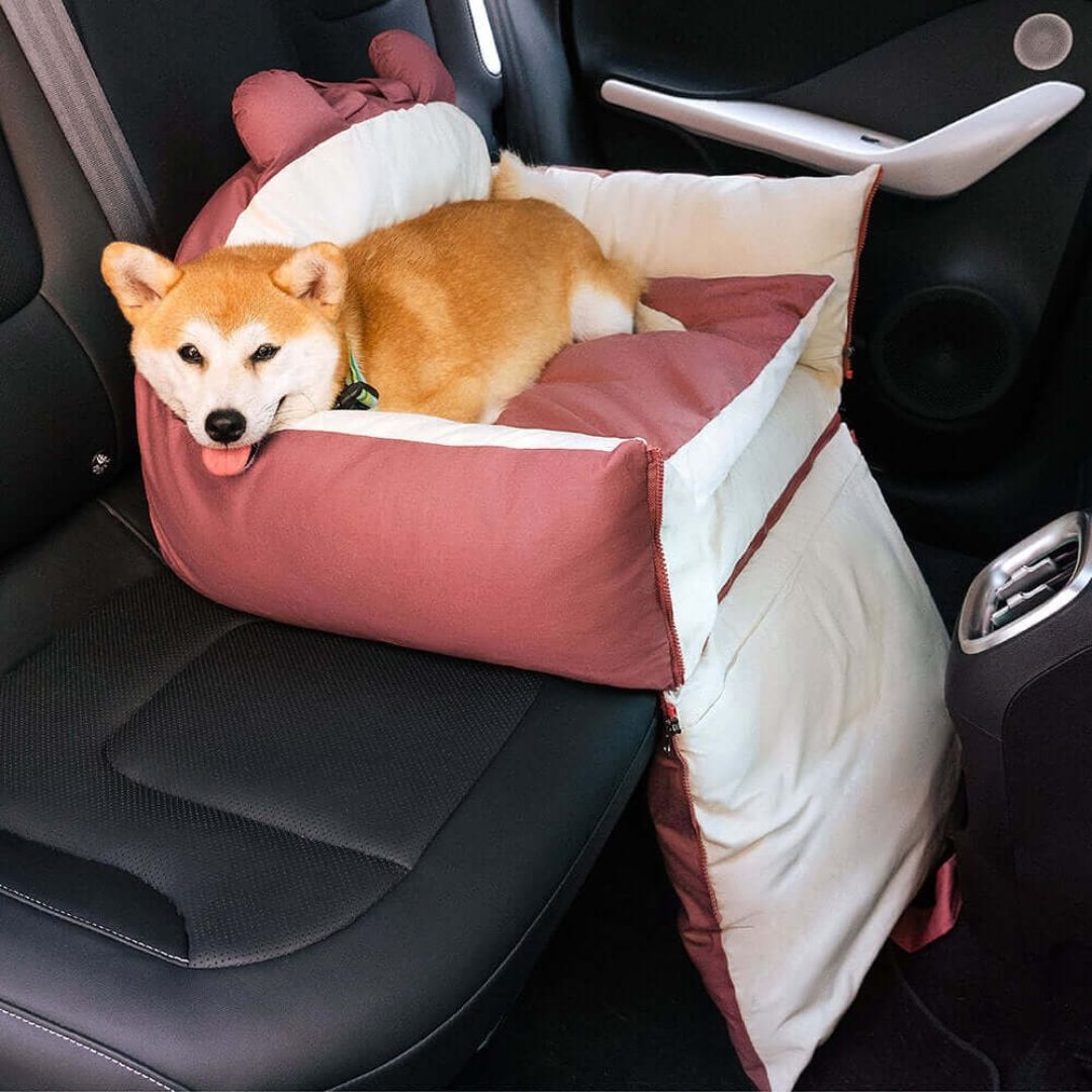 Sicherer Hundeautositz für entspannte Fahrten