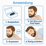 Beruhigende Anti-Schnarch-Bande für besseren Schlaf