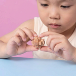 3D Puzzle aus Holz für Montessori-Lernspiele