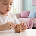 3D Puzzle aus Holz für Montessori-Lernspiele