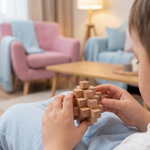 3D Puzzle aus Holz für Montessori-Lernspiele