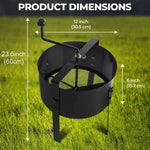 GartenSifter Pro | Efficient Rotary Sieve for Soil & Compost
