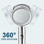 360° drehbarer Duschkopf mit Power-Funktion