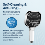 AquaViva | Hochdruck-Duschkopf | Intensiver Wasserfluss & Effektive Filterung für Strahlende Haut und Haare