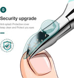Ergonomischer Nagelknipser für Senioren mit Spritzschutz – Schmerzarme Anwendung für dicke oder eingewachsene Fußnägel