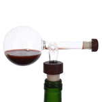 Glas Wein Belüfter Dekanter