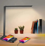 Verstellbare LED-Tischlampe mit Ladefunktion