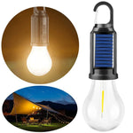 Solarbetriebenes Campinglicht mit Haken und wiederaufladbar