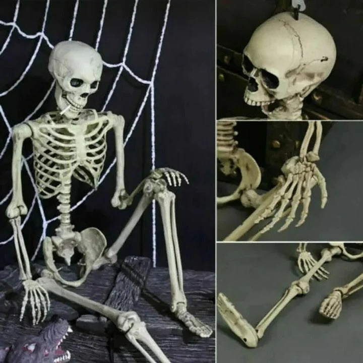 Flexibler Skelett für gruselige Halloween-Dekorationen