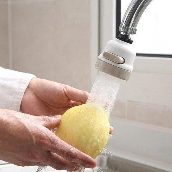 Drehbarer Wasserhahnaufsatz mit 3 Sprühmodi