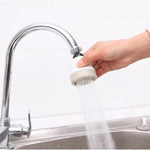 Drehbarer Wasserhahnaufsatz mit 3 Sprühmodi