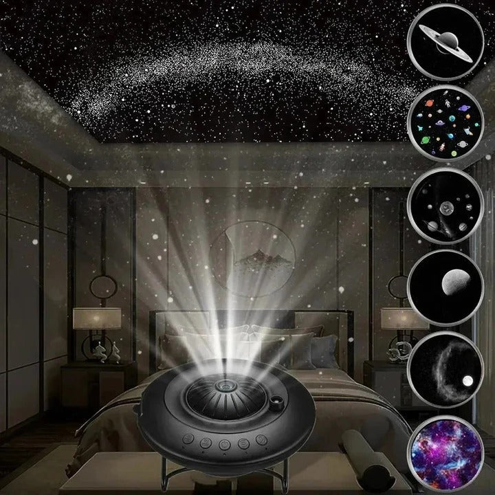 Galaxie-Projektor mit Planetariumseffekten