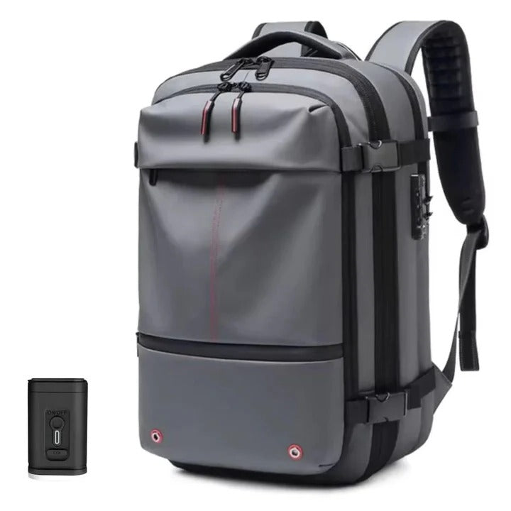 Reise-Rucksack mit Vakuumfunktion