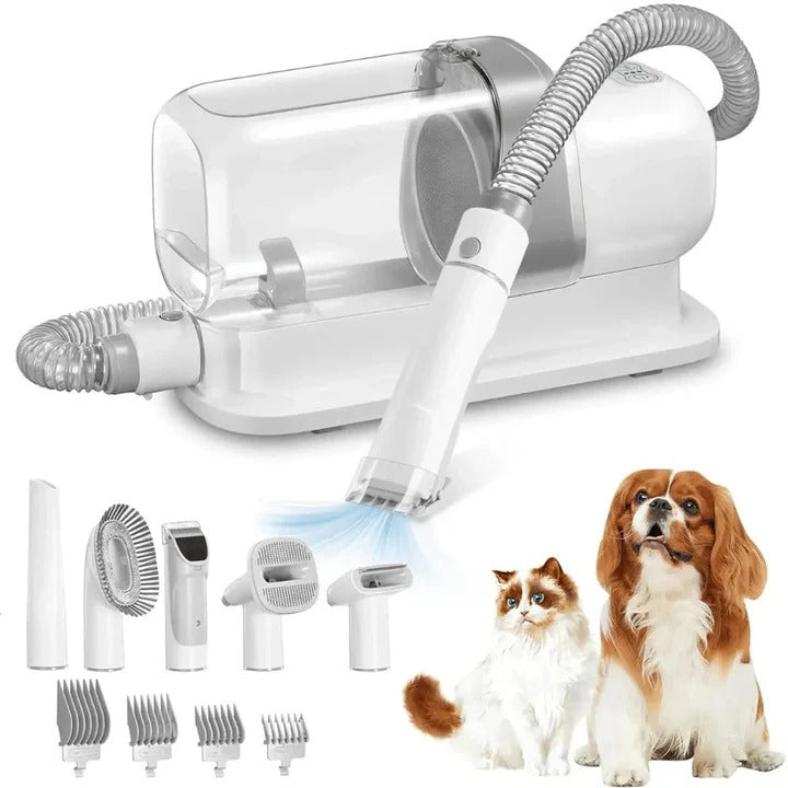 Haustierhaarsauger mit leiser Funktionsweise – Komplettes Pflege-Set