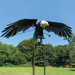 Lebensechte Vogel-Skulptur für Garten und Terrasse