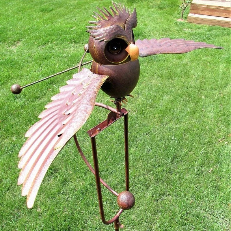Lebensechte Vogel-Skulptur für Garten und Terrasse