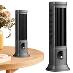 Kompakter, wiederaufladbarer Tischventilator für kühle Tage