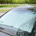 Kompaktes Auto-Sonnenschutz-Set für Front- und Heckscheiben