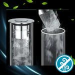 Geruchsdichtes Pop-Up Waschbeckenventil mit Sieb
