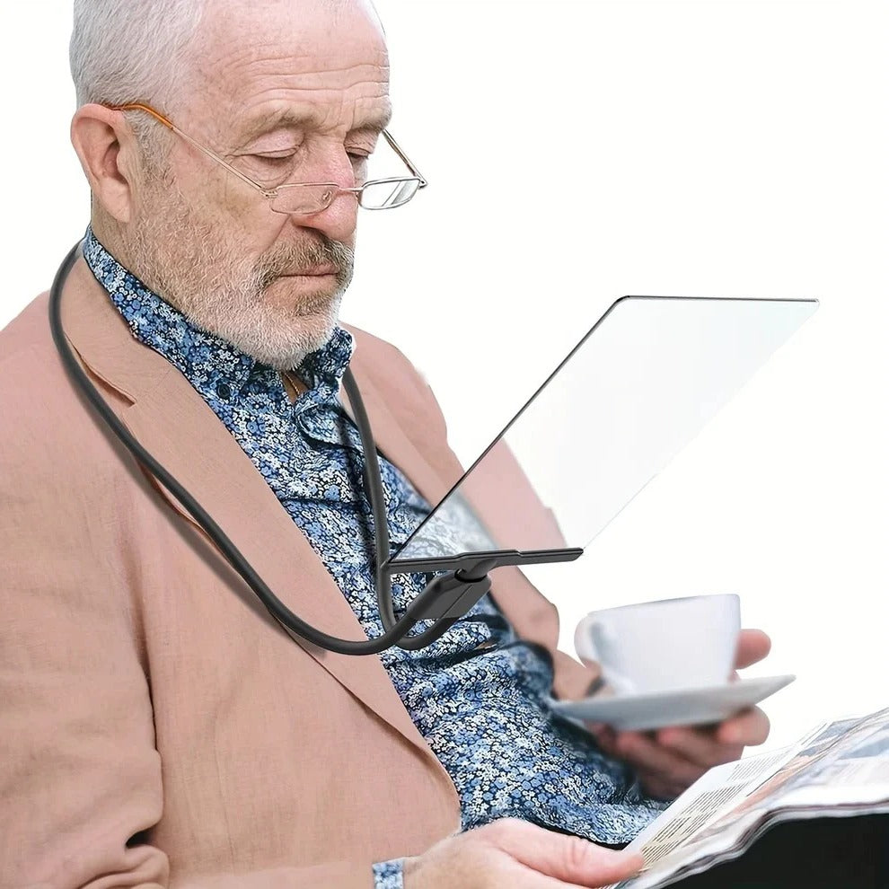 Praktische Lupe mit Flexibler Halterung für Ungehindertes Lesen