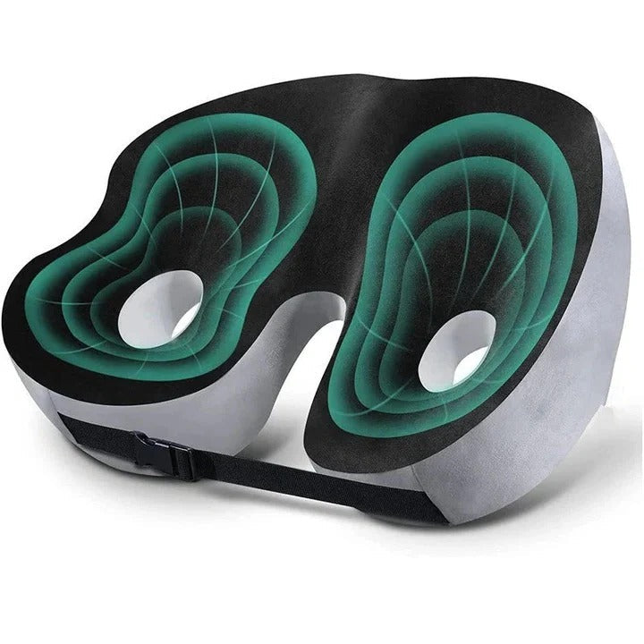Verstellbares Sitzkissen mit Memory Foam für maximalen Komfort