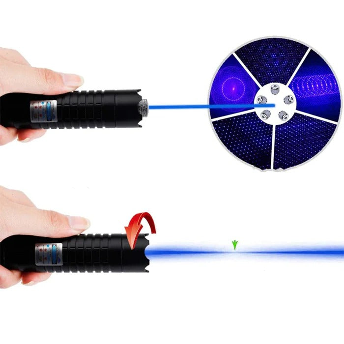 Leistungsstarke taktische Laserlampe für Abenteuer im Freien
